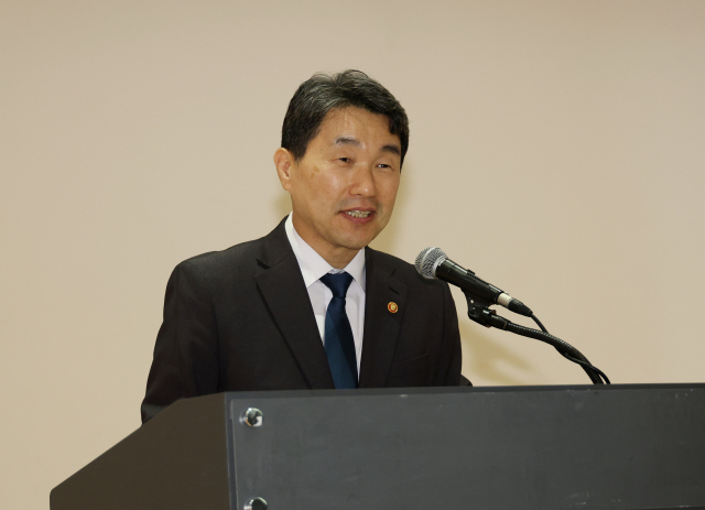 이주호 부총리 겸 교육부 장관이 19일 서울 서초구 더케이 호텔에서 열린 유보통합추진위원회·아이행복연구자문단 합동워크숍에 참석해 발언하고 있다. 연합뉴스