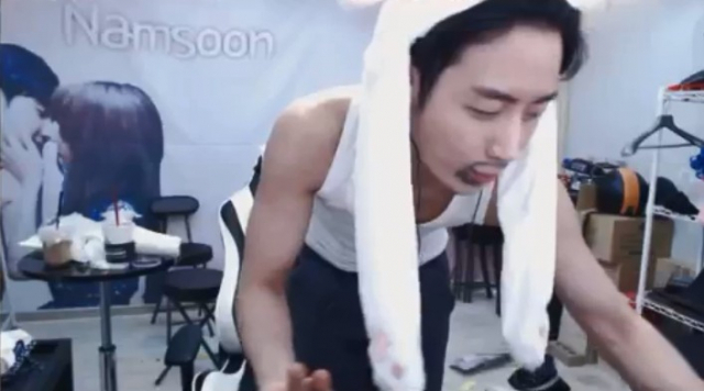 아프리카TV 중계화면 캡처