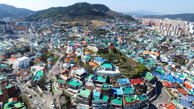 동피랑 벽화마을. 통영시 제공