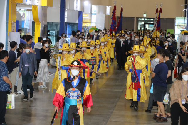 국내 최대 규모를 자랑하는 ‘대한민국 대표 축제박람회’가 9일 공식 개막했다. 김경현 기자 view@