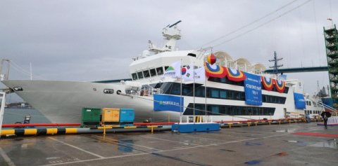 국내 첫 지능형 선박 울산태화호, 장생포에 보금자리