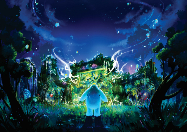 국내 최대 야간 디지털 테마파크 디피랑. 부산일보DB