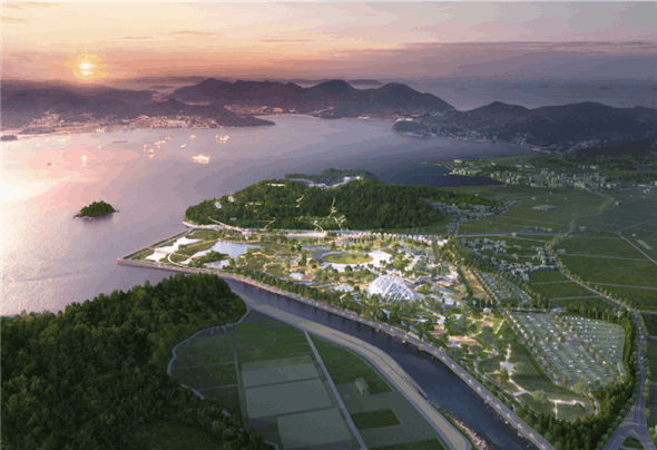 한·아세안 국가정원 조감도. 부산일보DB