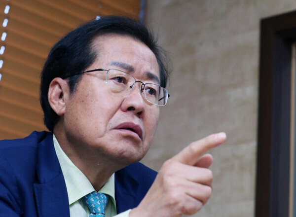 홍준표 전 대구시장. 연합뉴스