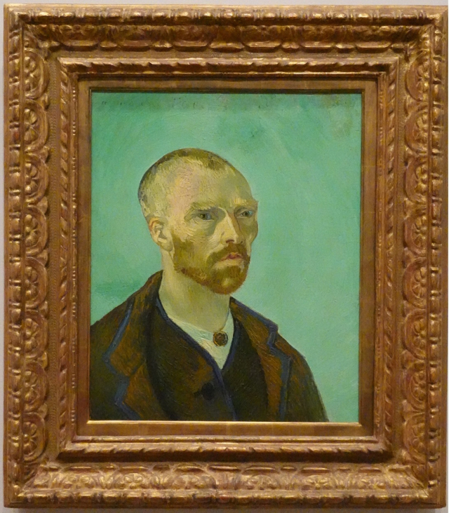 하버드 미술관이 소장한 '폴 고갱에게 바치는 고흐 자화상'(1888). 이상훈 제공