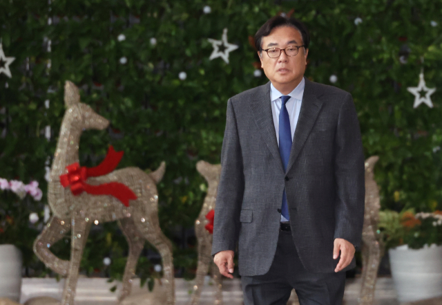 정진석 전 대통령비서실장. 연합뉴스