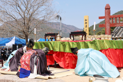 양산시 '가야진용신제' 국가무형유산 세 번째 고배