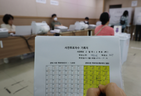 남편 신분증으로 '두 번 투표'…선거사무원 1일 구속심사