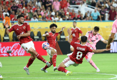 ‘축구의 신’ 메시의 마이애미, 클럽 월드컵 개막전 무승부