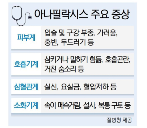 여름 휴가철 ‘아나필락시스’ 주의