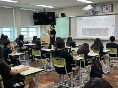 부산 강서구진로교육지원센터, 명지중에서 진로체험프로그램 성황리 개최