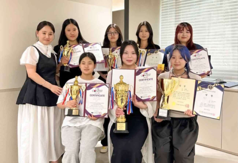 영산대 미용예술학과, 국제보건뷰티엑스포 10개부문 수상