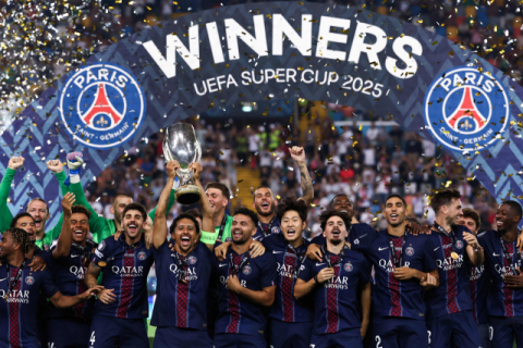 후반 추격골 넣은 이강인 UEFA 슈퍼컵 우승 견인