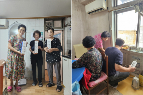 부산 동구, 고향사랑기부금으로 취약 계층에 ‘화재안심 멀티탭’ 지원