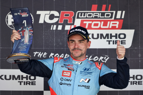 현대차 ‘더 뉴 아반떼 N TCR’, ‘2025 TCR 월드투어’ 5라운드 우승