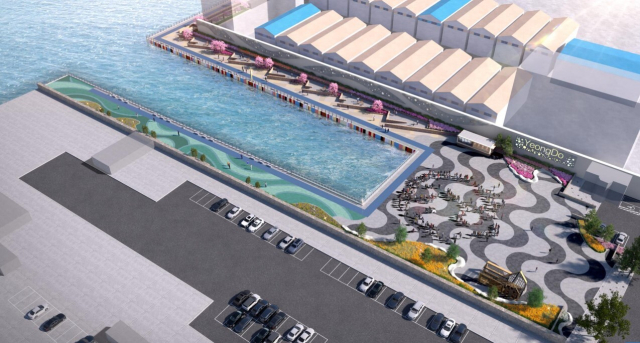 부산 영도구 청학수변공원 구민친수공간 조성 사업 조감도. 영도구청 제공