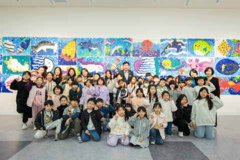 부산진구 다함께돌봄센터, ‘여섯 빛깔 지구 이야기’ 전시회 성료