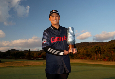 ‘낭만 골퍼’ 김재호 우승은 아버지 김용희 감독의 응원