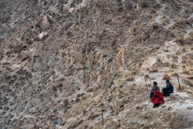 정금희, 2018 간쑤성 라브랑스(라브랑 사원). 부산갤러리 제공