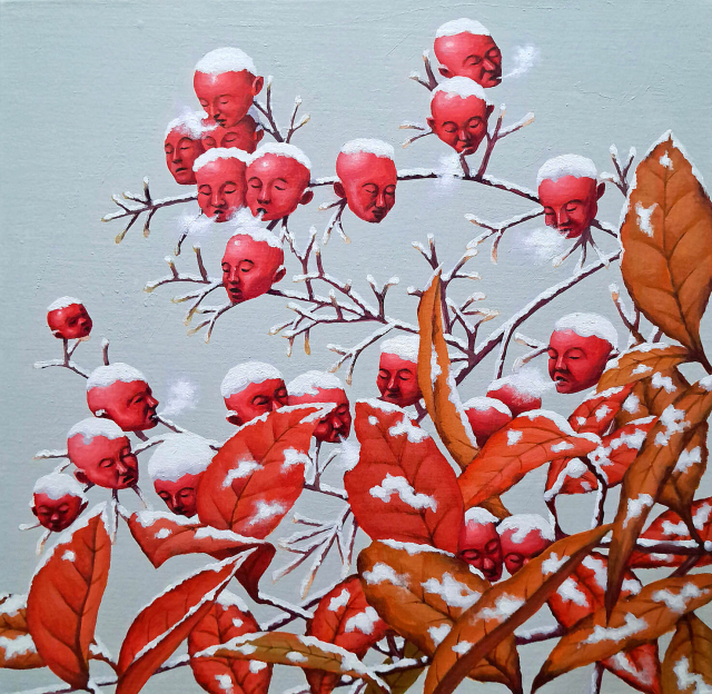 심점환, 생의 감각2, 2025. 아리안갤러리 제공