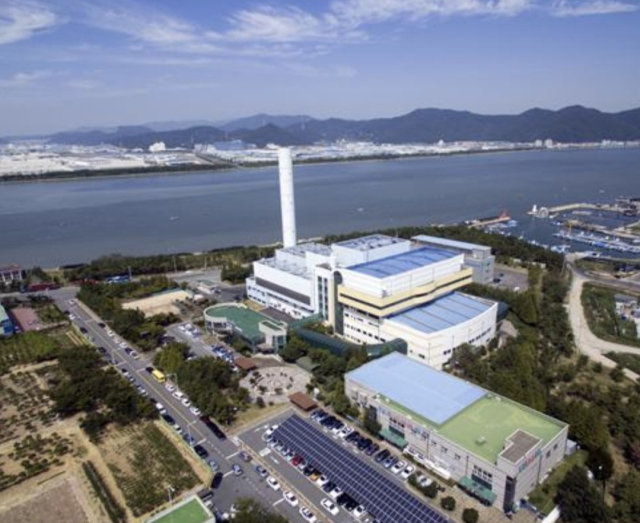 부산 강서구 명지동에 있는 명지소각장 전경. 부산시 제공