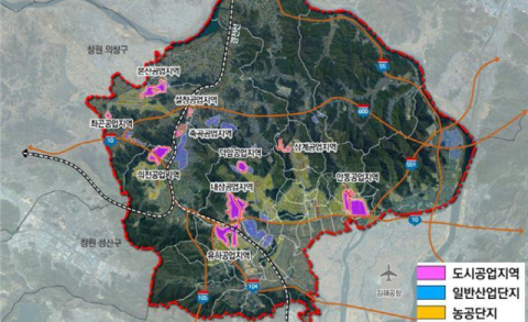 김해시, 안동·내삼 등 노후 공업지 10곳 손 본다