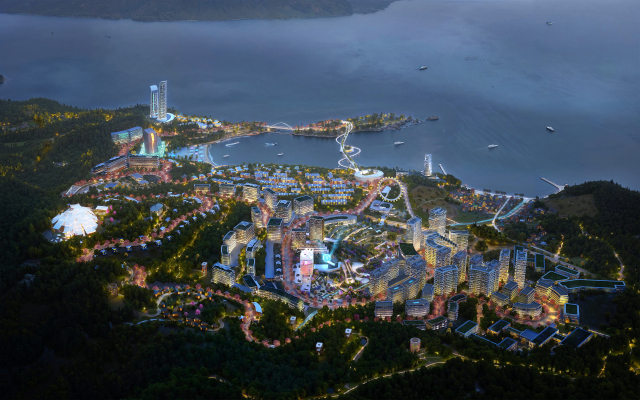 거제 기업혁신파크 조감도. 부산일보DB