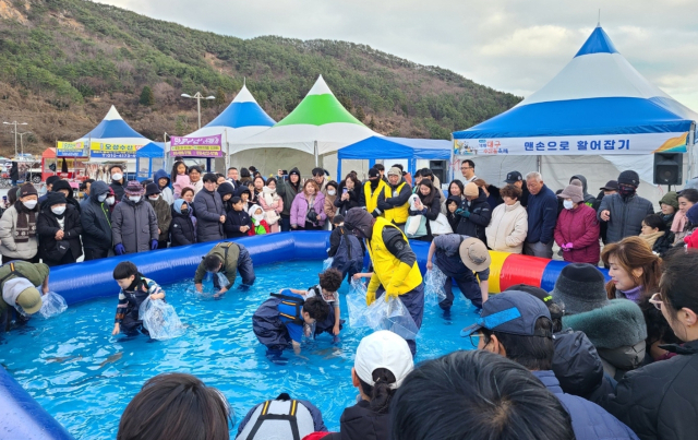 지난해 12월 열린 제17회 대구수산물축제 현장 모습. 거제시 제공