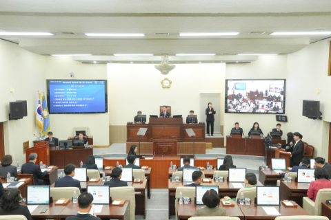 양산시의회, 25일간  제2차 정례회 열어