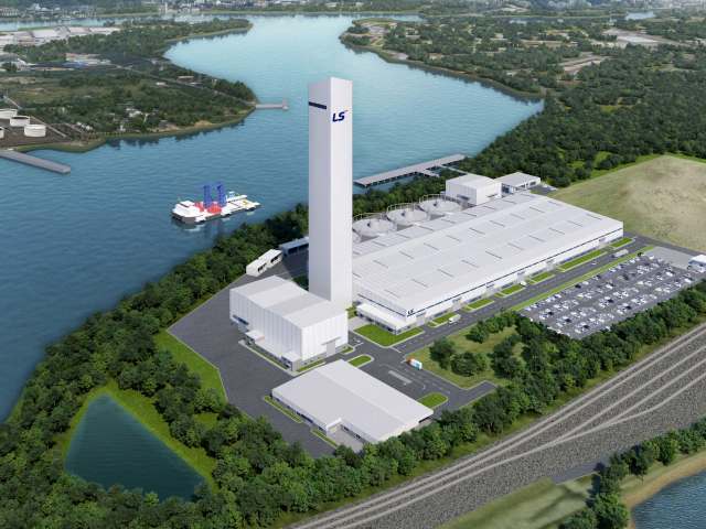 LS그린링크의 미국 버지니아주 해저케이블 공장 조감도.LS 제공