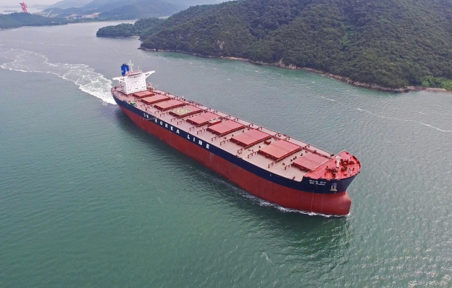 대한해운 ‘SM PUMA호’. 대한해운 제공