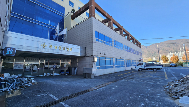 내년 3월 양산성모병원으로 정식 개원 구 웅상중앙병원 전경.김태권 기자