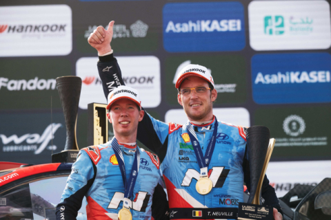 현대차 월드랠리팀, WRC 14라운드 사우디아라비아 랠리 우승