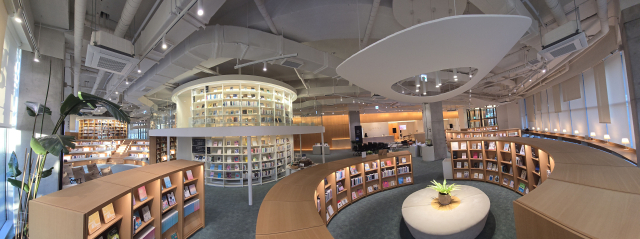 부산 동구 협성마리나G7 1층 북두칠성 도서관. 이재찬 기자 chan@