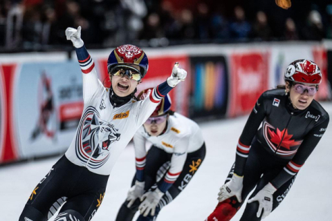 쇼트트랙 임종언·김길리 월드투어 4차 대회 금메달