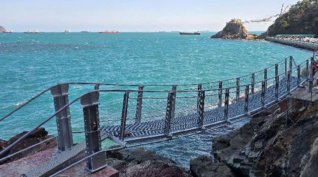 부산 서구 암남동 송도해안산책로. 부산일보DB