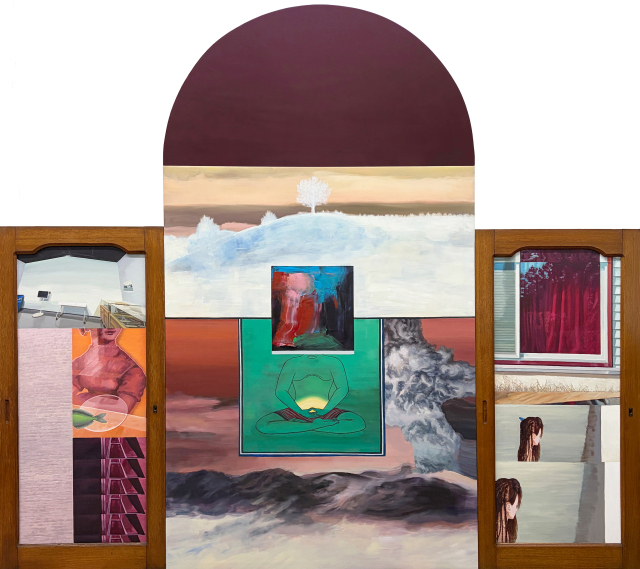 서유정, 이처럼정적에찬 타오르는이어짐, 2025. 작가 제공