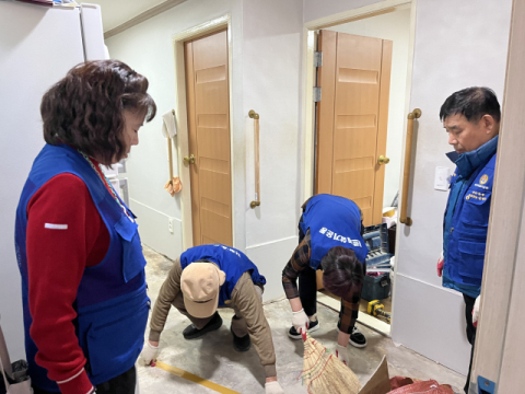 동구 초량3동 바르게살기운동위원회, '환경개선 지원사업' 성료