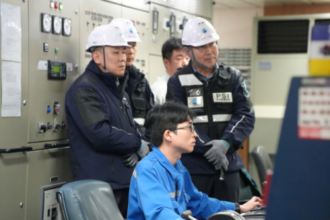 김준석 KOMSA 이사장, 연안여객선 승선지도점검