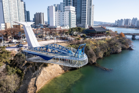 울산 태화강 ‘태화루 스카이워크’ 24일 개방