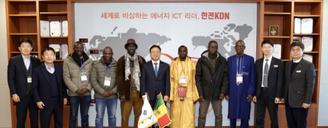 한전KDN, 세네갈 농촌 에너지자립 관련 연수·협력 모색