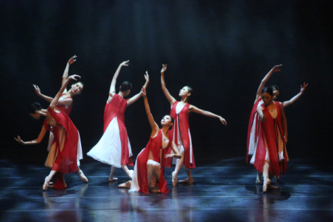 검무와 발레 접목한 창작 발레 ‘눈길’