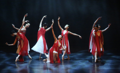 검무와 발레 접목한 창작 발레 ‘눈길’