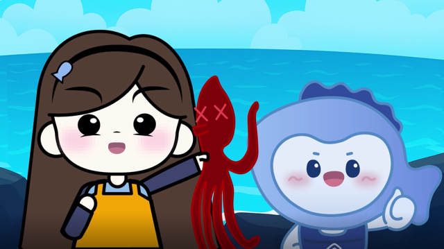 콘텐츠 대상 작품(방구석 어촌체험기). 어촌어항공단 제공