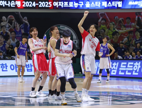 여자프로농구의 별들 4일 사직서 빛난다