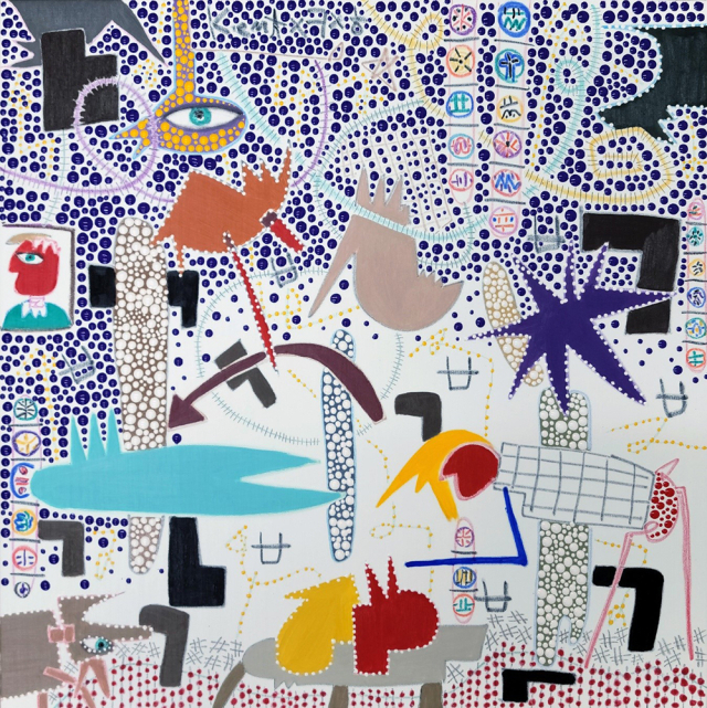 최울가, white Point Series [Brooklyn-035], 2022. 뮤즈세움 갤러리 제공