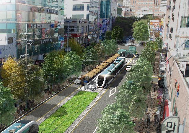 부산 오륙도선 트램 개념도. 부산시 제공