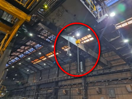 사하구 공장서 60대 노동자 천장 크레인 추락