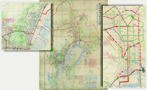 산복도로 계획도