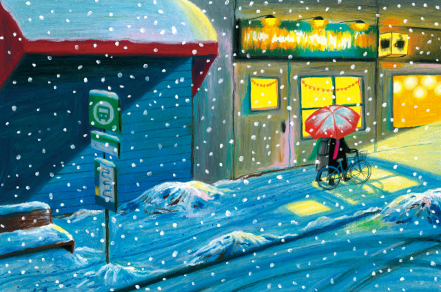 ＜겨울빛＞ 삽화. 사계절 출판사 제공